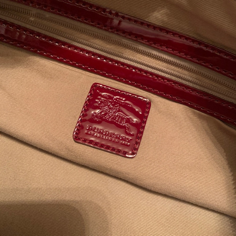 Authentic Burberry Purse 13” - Picture 4 of 8